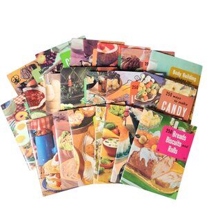 Vintage 70s Culinary Arts Institute Cookbooks Downey Savings Pies Breads Cookies